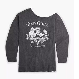 (T3) Lane Bryant “Bad Girls” Disney Villains Graphic Sweatshirt